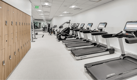 exercise/fitness center in amenity area